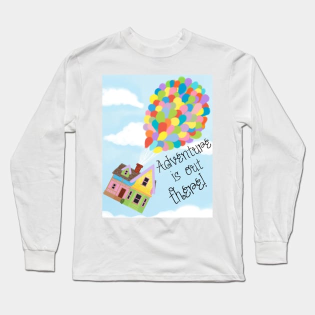 adventure is out there Long Sleeve T-Shirt by BeverlyHoltzem